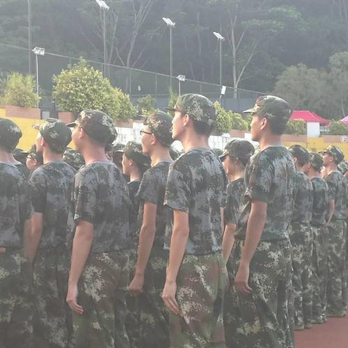 吃瓜视频军训,吃瓜群众围观青春热血